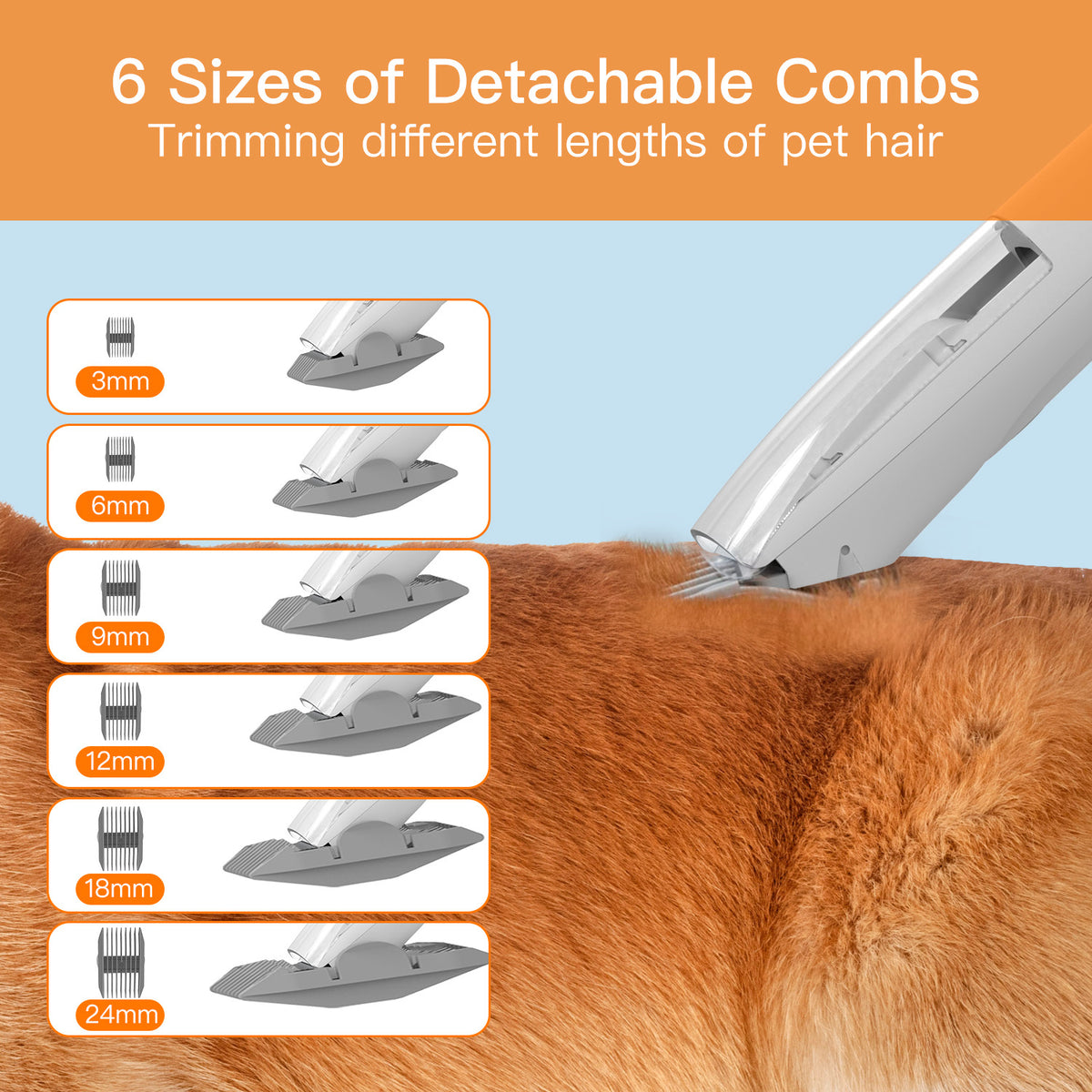 Multifunctional Electric Pet Grooming Tool for Cats & Dogs