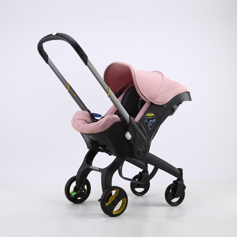 4-in-1 Cradle, Stroller, Car Seat for 0-24 Months